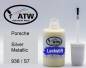 Preview: Porsche, Silver Metallic, 936 / S7: 20ml Lackstift, von ATW Autoteile West.